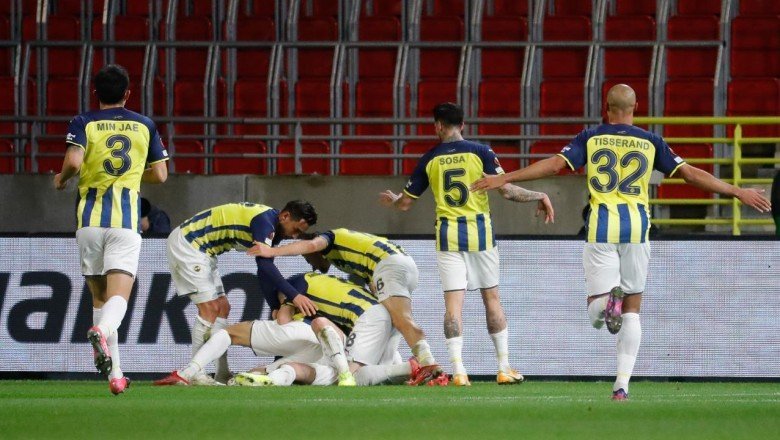 Fenerbahçe’den Avrupa’da ilk galibiyet