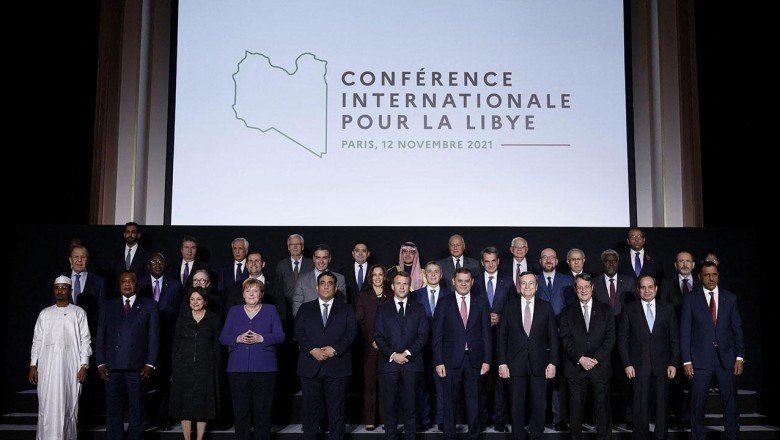 Fransa’da Uluslararası Libya Konferansı düzenlendi