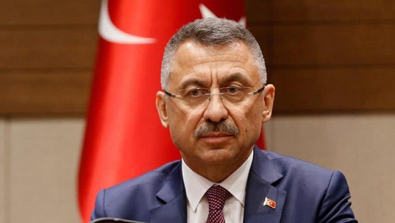 Fuat Oktay’dan şehit polis için başsağlığı mesajı