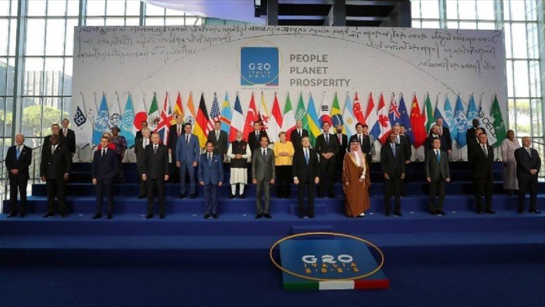 G20’den küresel sıcaklık artışının sınırlandırılması için çalışma sözü