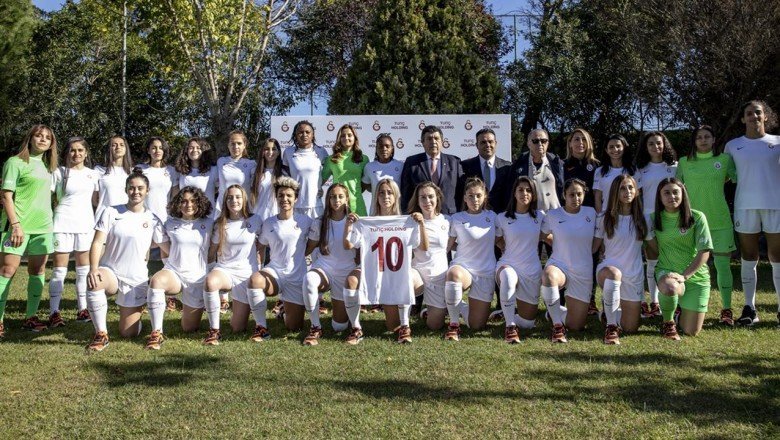 Galatasaray Kadın Futbol Takımı’na yeni forma sponsoru