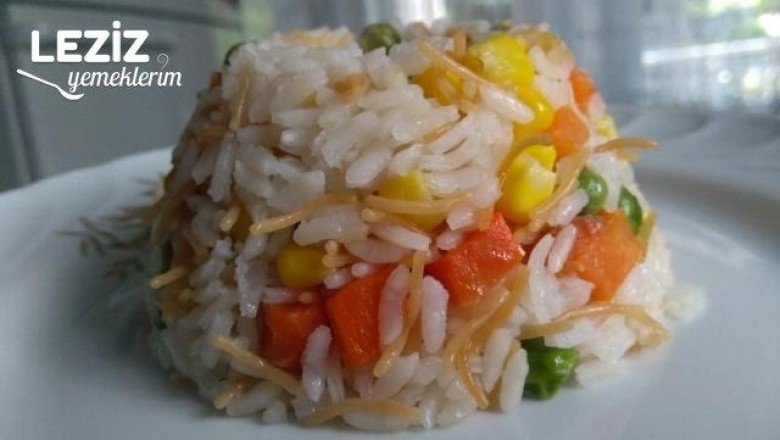 Garnitürlü Pirinç Pilavı