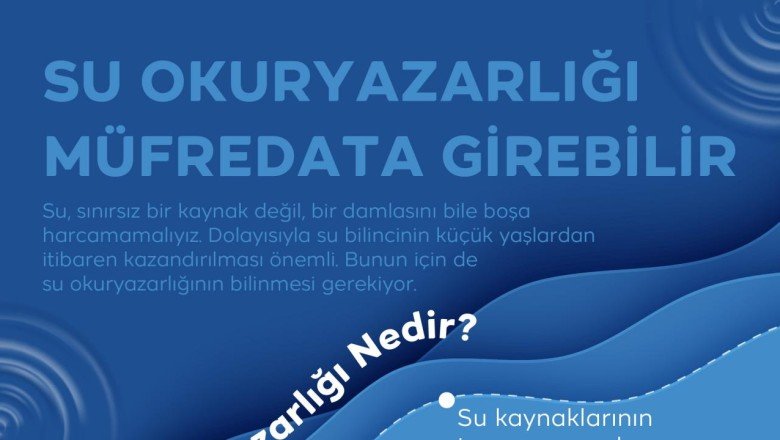 Geleceğimizin teminatı ‘su okuryazarlığı’