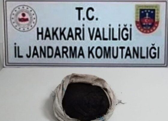 Hakkari’de 14 kilogram eroin ele geçirildi