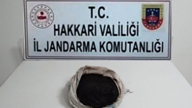 Hakkari’de 14 kilogram eroin ele geçirildi