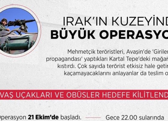 Irak’ın kuzeyinde büyük operasyon: Detaylar ilk kez TRT Haber’de