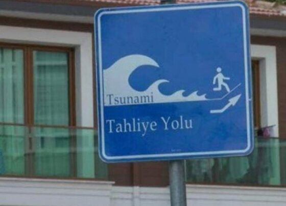 İstanbul'da 16 ilçeye daha tsunami uyarı levhası!