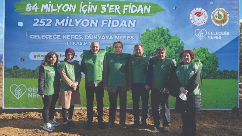 İstanbul’daki eski maden ocağı alanı ağaçlandırılıyor