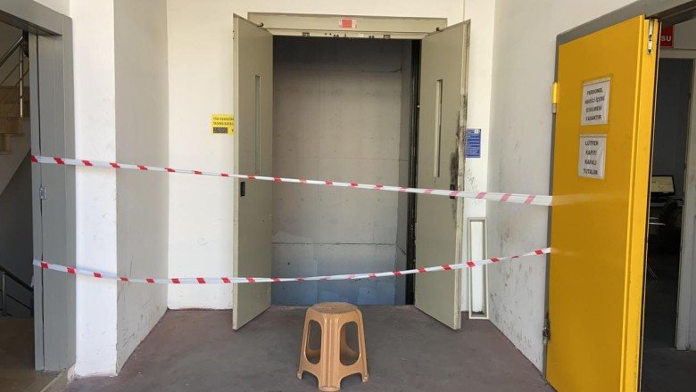 İzmir’de asansör boşluğuna sıkışan kişi öldü