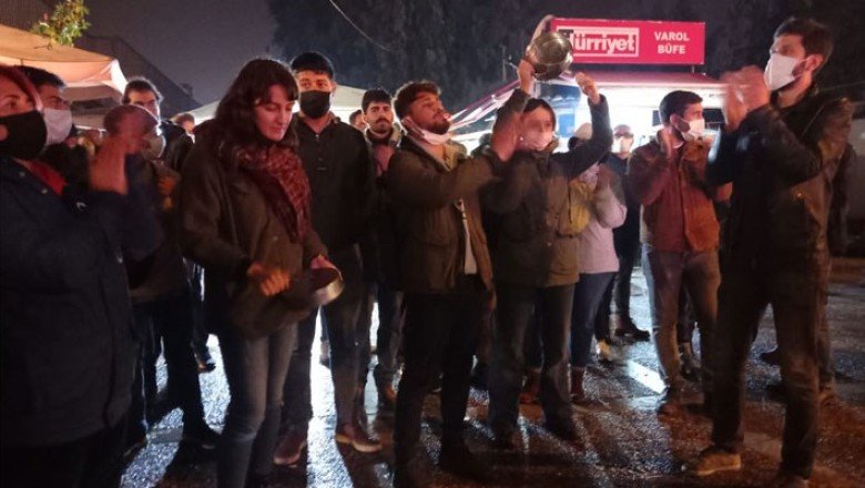 İzmir’de ‘Hükümet istifa’ eylemi