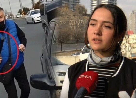 Kadın motokuryeye beyzbol sopalı saldırı girişimi