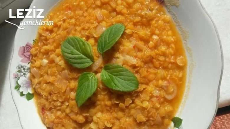 Kırmızı Mercimek Pilavı