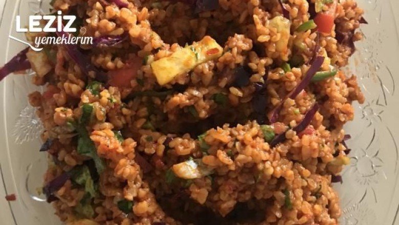 Kısır (Pilavlık Bulgur İle Gaziantep Kısırı)