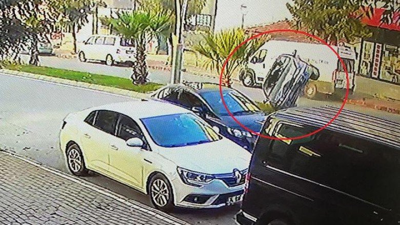 Kocaeli’de korku dolu anlar! Alkollü sürücünün kullandığı otomobil böyle takla attı