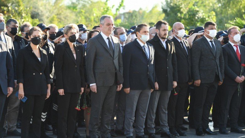 Konyaaltı’nda 09.05’te hayat durdu