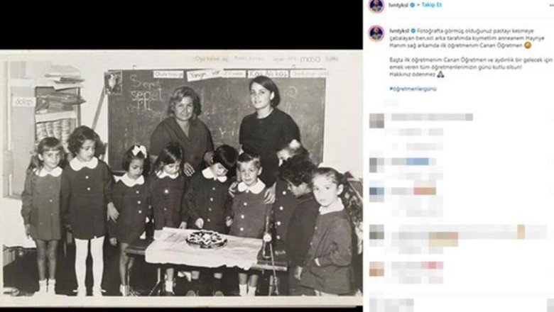 Levent Yüksel,  24 Kasım Öğretmenler Günü'nü kutladı