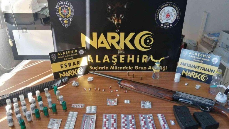 Manisa’da uyuşturucu operasyonunda 10 gözaltı
