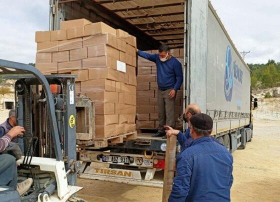 Mersin’den kişniş üzümü ihracatı başladı