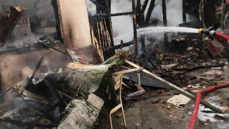 Muğla’da evde çıkan yangın söndürüldü