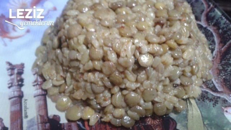 Nefis Mercimekli Bulgur Pilavı