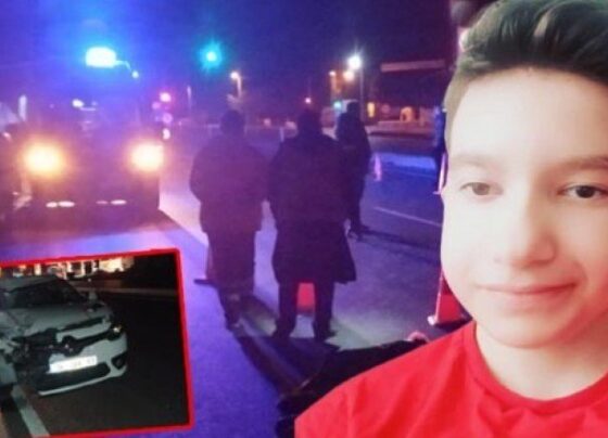 Otomobilin çarptığı dede ve torunu öldü