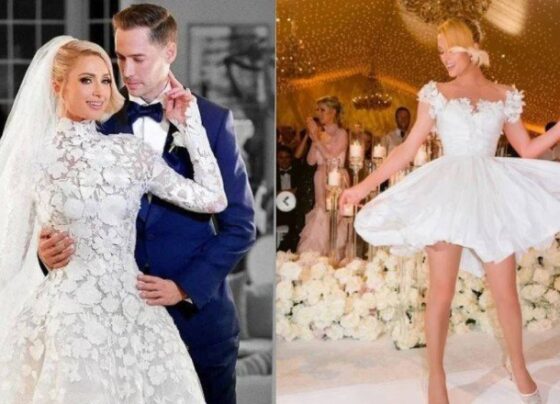 Paris Hilton 4 gelinlik giydi! 3 gün 3 gece düğün