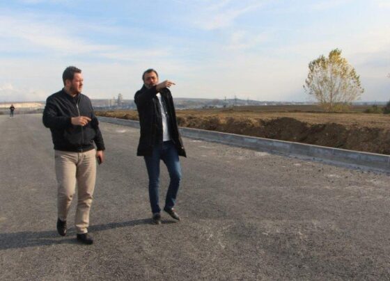 Pınarhisar’da çevre yolunun bir kısmı trafiğe açıldı