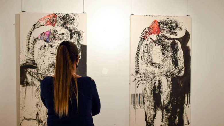 Ressam Rifaae Ahmed’in sergisi sanatseverlerle buluştu