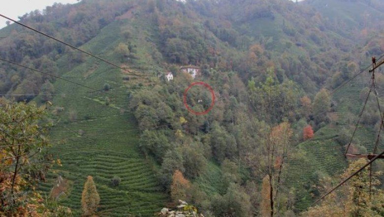 Rize’de tehlikeli yolculuk! Hayatları çelik tele bağlı: Karşıya dualarla geçiyoruz