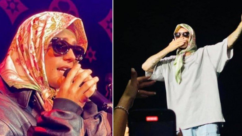 Sahneye başörtüsüyle çıkan Justin Bieber “Müslümanlarla dalga geçmekle” suçlandı – T24