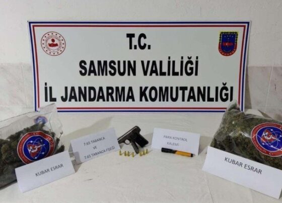 Samsun’da uyuşturucu operasyonunda yakalanan şüphelilerden biri tutuklandı