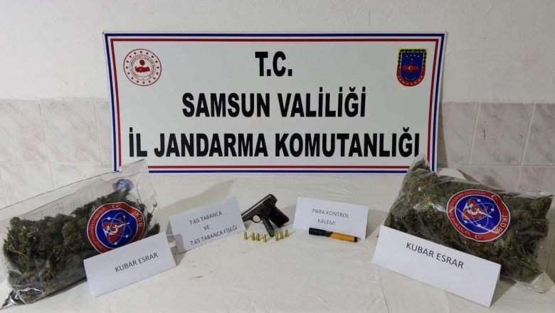 Samsun’da uyuşturucu operasyonunda yakalanan şüphelilerden biri tutuklandı