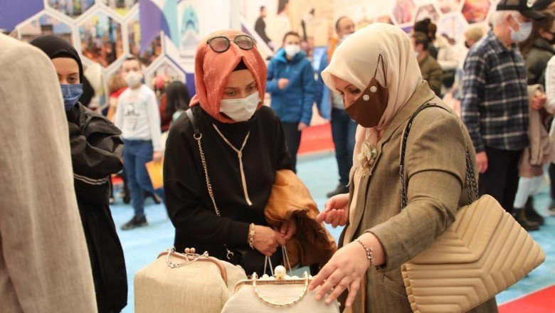 Samsun’un kenevir dokuması ürünlerine büyük ilgi