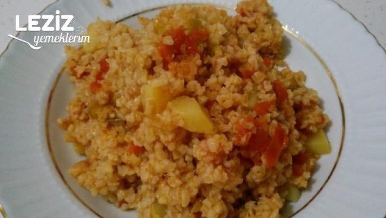 Sebzeli Bulgur Pilavı Nasıl Yapılır