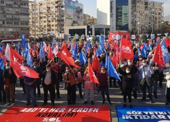SOL Parti’den İzmir’de ‘Devrimci Demokratik Cumhuriyet’ mitingi: Helalleşme değil, hesaplaşma zamanı