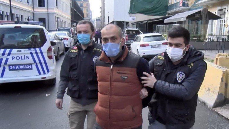 Tarihi Çiçek Pasajı’nda bir kadını rehin alan saldırgan tutuklandı