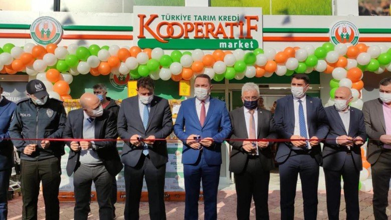 Tarım Kredi Kooperatif Marketin 561’inci şubesi Nurdağı’nda açıldı
