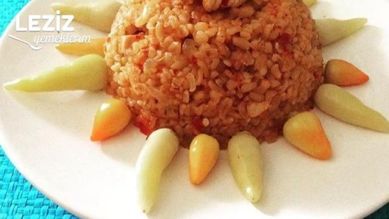 Tavuklu Bulgur Pilavı