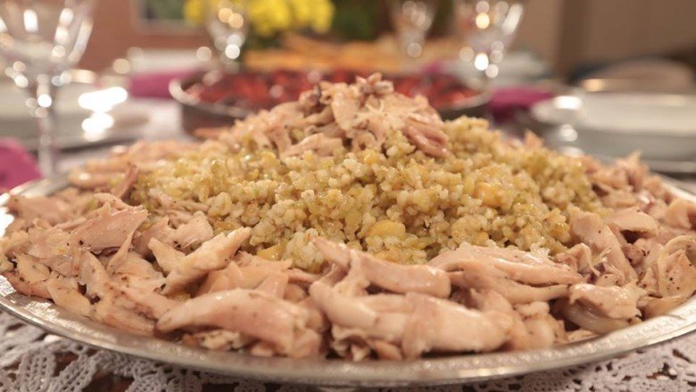 Tavuklu Firik Pilavı (Antep Yemeği)