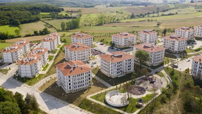 TOKİ’nin bin 310 konut projesinde başvurular başladı