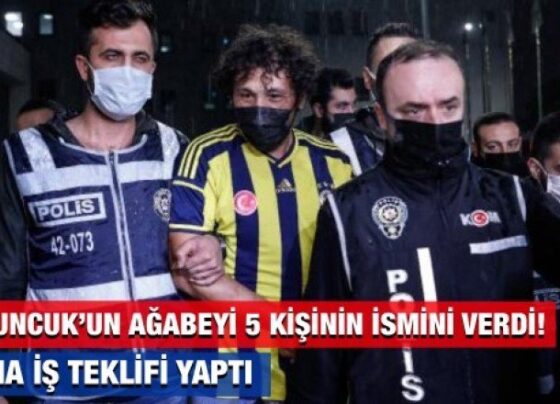Tosuncuk'un ağabeyi Fatih Aydın savcıya 5 kişinin ismini verdi