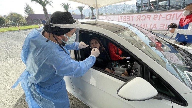 Türkiye’de bir ilk: Araçta PCR testi yapıldı