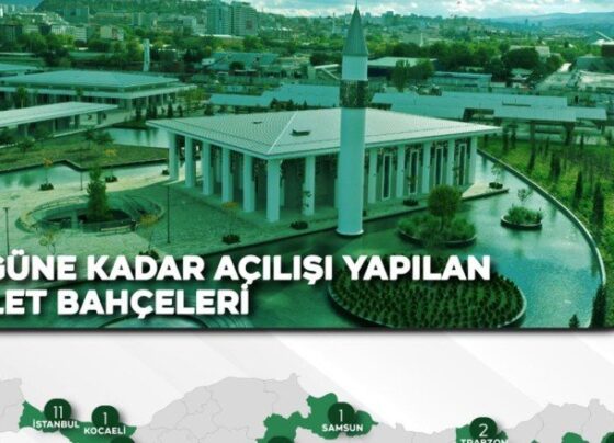 Türkiye’nin 81 ili millet bahçeleriyle donatılıyor