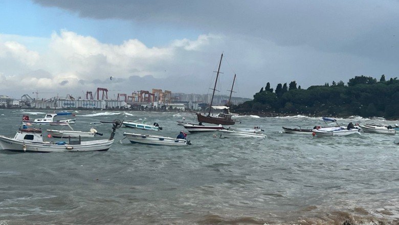 Tuzla’da lodos tekneleri parçaladı!