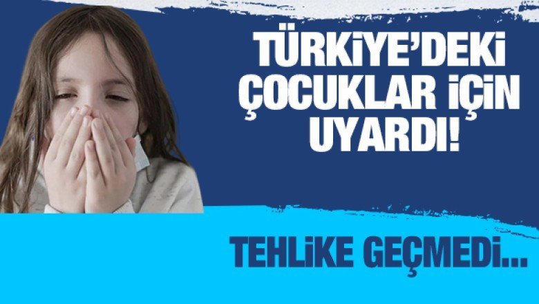 Uluslararası Pediatri Kurumu Başkanı Türkiye'deki çocuklar için uyardı: Tehlike geçmiş değil