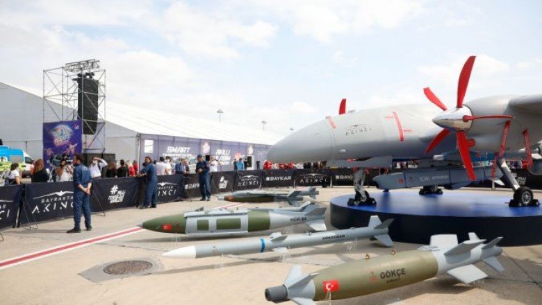 Yerli yapımlar Akıncı, Gökbey ve ve TOGG Teknofest’te