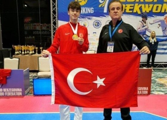 Yiğithan Kılıç, gençlerde Avrupa şampiyonu oldu
