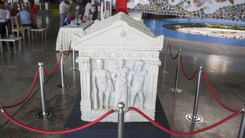 Yurt dışına çıkarılan tarihi eserler Antalya’ya getirilmeye çalışılıyor