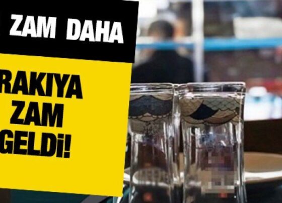 Zamların ardı arkası kesilmiyor: Bir zam da rakıya!