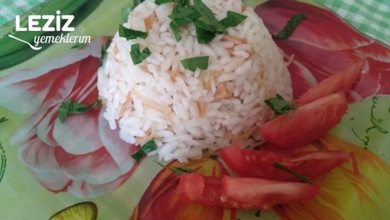 Zeytinyağlı Tel Tel Pilav